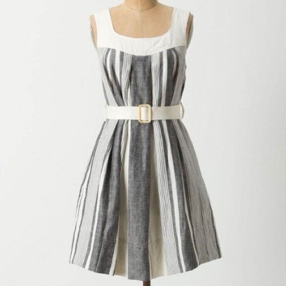 Anthropologie Dresses & Skirts - Anthropologie Koto Bolofo Oversized 100% Linen Dress Women's 8